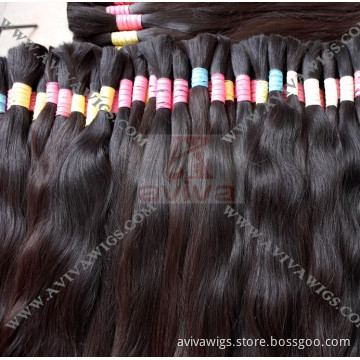 Unprocessed Virgin Remy Hair Bulk (AV-HB015)